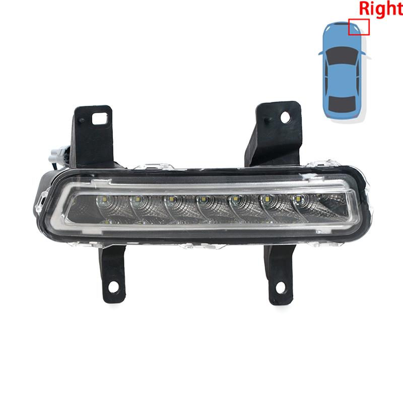 Car LED DRL Daytime Running Light Fog Light Fog Lamp Frame Cover For Geely Emgrand 7 EC718 2010-2014