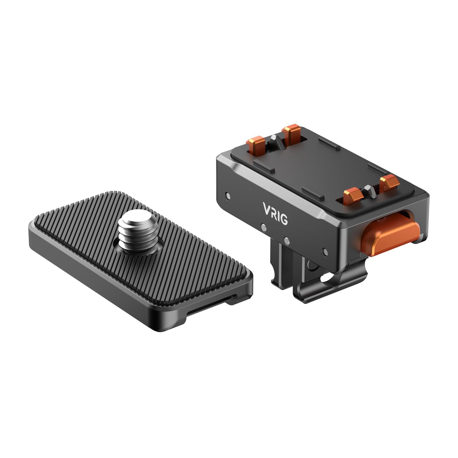 

VRIG Quick Release Mount Compatible with Insta360 Ace Pro2 Magnetic Mount Metal Connection Adapter Quick Release Compatible with Ace X4 X3 RS 360