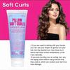 1~5x Sanfte Lockenlotion 250ml Haarstyling Feuchtigkeitsspendende Lockendefinierende Creme für Damen heiß
