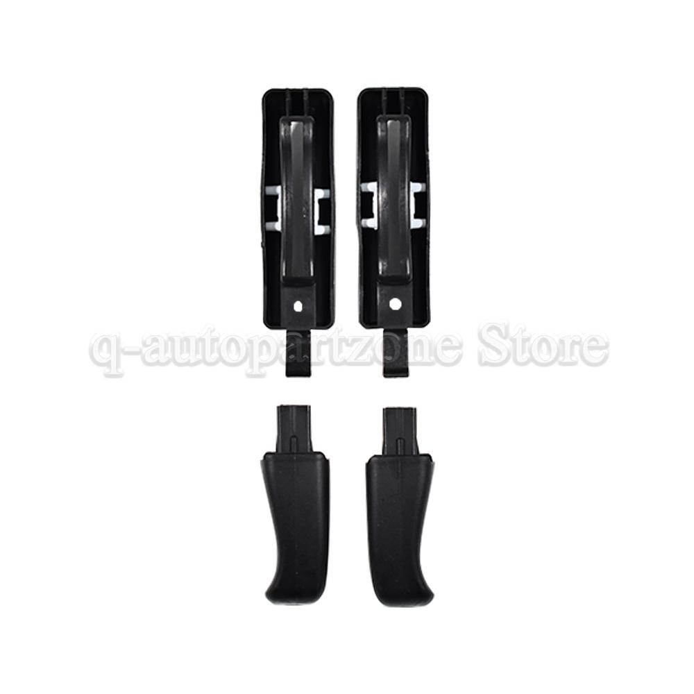 4PCS For Golf MK1 MK2 MK3 Jetta MK2 Scirocco MK2 Corrado Caddy Front Seat Tilt Lever Handles & Cover Caps 191881633A 191881634A