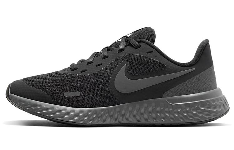 

Nike REVOLUTION 5 Woven Low top Kids Running Shoes Black Warrior Teenagers BQ5671-001 36