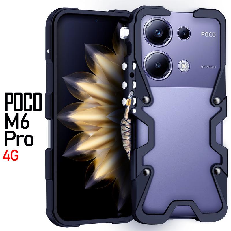 Metal Aluminum Bumper Shockproof Case For Xiaomi Poco X7 X6 Pro Neo X5 Pro M6 Pro F5 F6 Pro F7 Ultra Aluminum Cases Cover Bumper