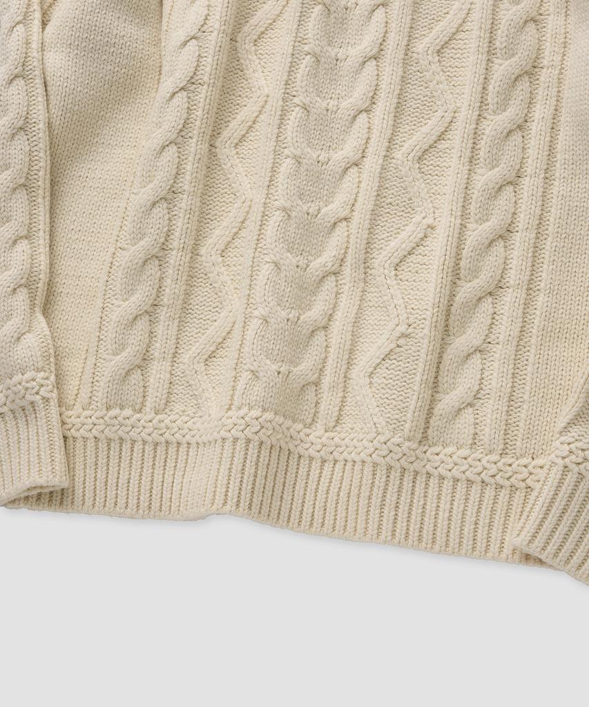 Pilpeu Cable Classic Knit 30(Ivory)