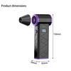 1pc Portable Ergonomic Electric Blower with Rechargeable Battery for Easy Dust Removal Indoor Outdoor