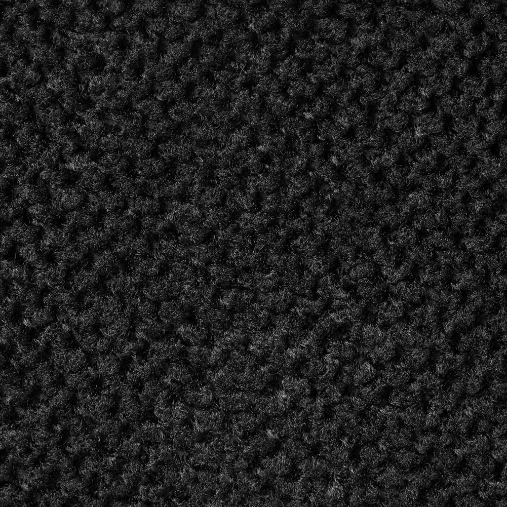 North Expedition Grid Fleece Crew Black S [The Face]