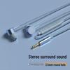 2026 New Model Type-C Wired In-Ear Earphones - High-Fidelity Digital Sound with K Song Compatibility and Flat Port Design