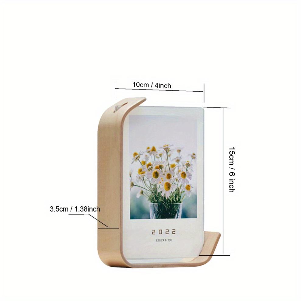 

Vertical Wooden Wedding Photo Frame Contemporary Wooden Photo Frame Acrylic Display for Wedding Party Picture Decor Decorations