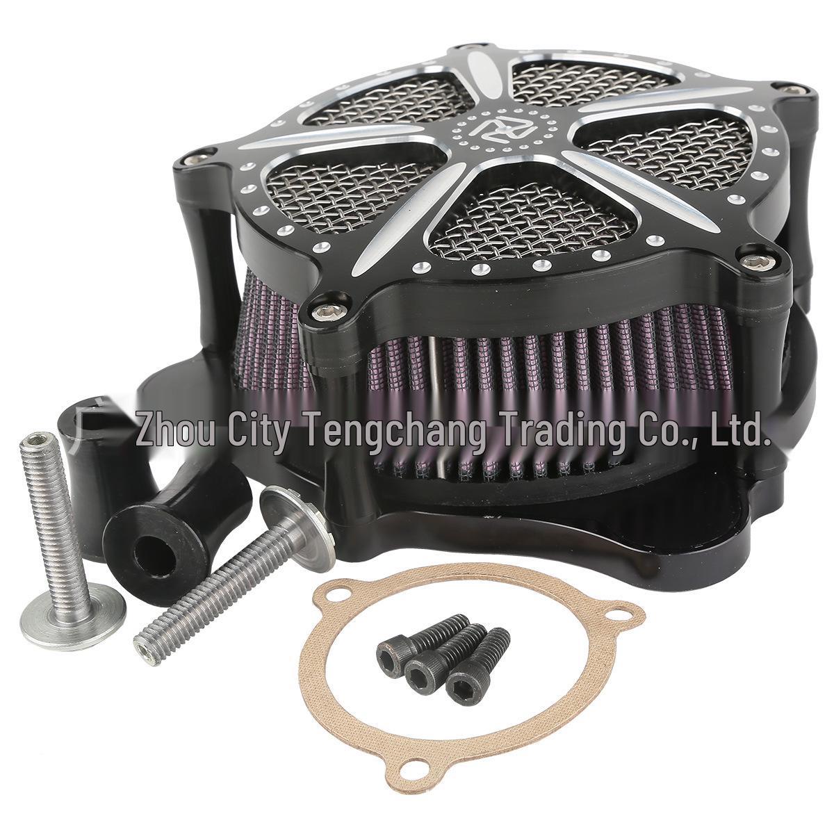 

Large Air Filter for Harley FLHR Motorcycle Modifications (2014-2016) 1.8 чёрный