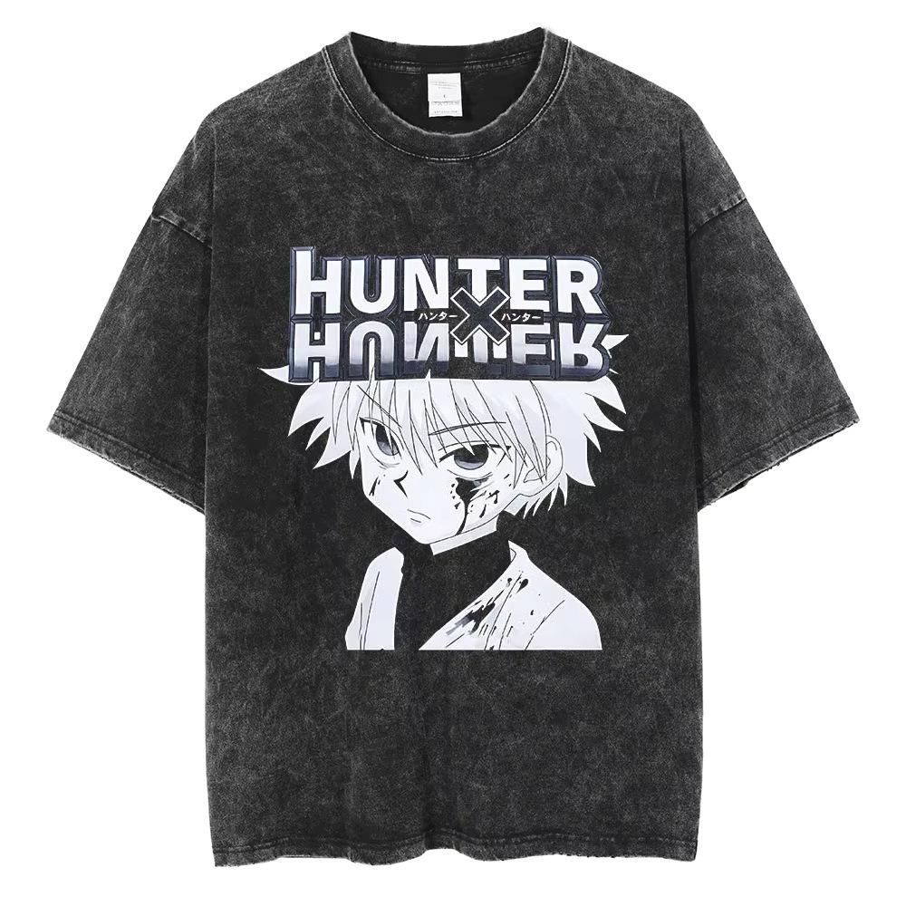 Hip Hop Fashion Anime Hunterxhunter T Shirt Streetwear Haraj M