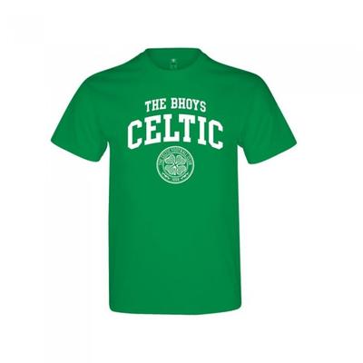 Celtic FC Unisex Adult The Bhoys Crest T-Shirt