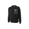 Sweatshirts Men's Black Crew Neck Moderate Regular 539699-01