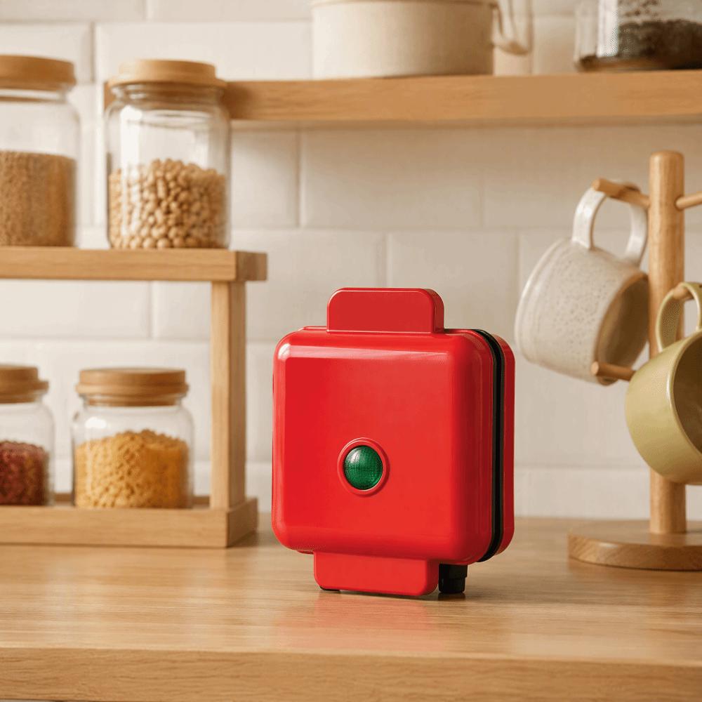 Quick Heating Electric Sandwich Machine Non-Stick Donut Toaster Portable Waffle Donut Maker Dinner