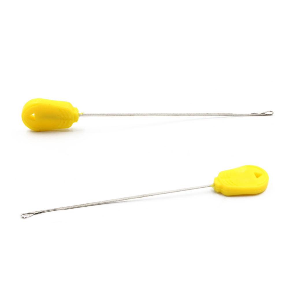Selco 14 Cm PVC Stringer Needle Baiting Carp Fishing Splicing Tool Fishing Luring Accessory with Gated Needle