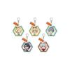 Series X Seibuen Amusement Park Retro Fest 04 The Idolmaster SideM Acrylic Keychain Complete Set with Box of 5 "The Idolmaster" Parts,