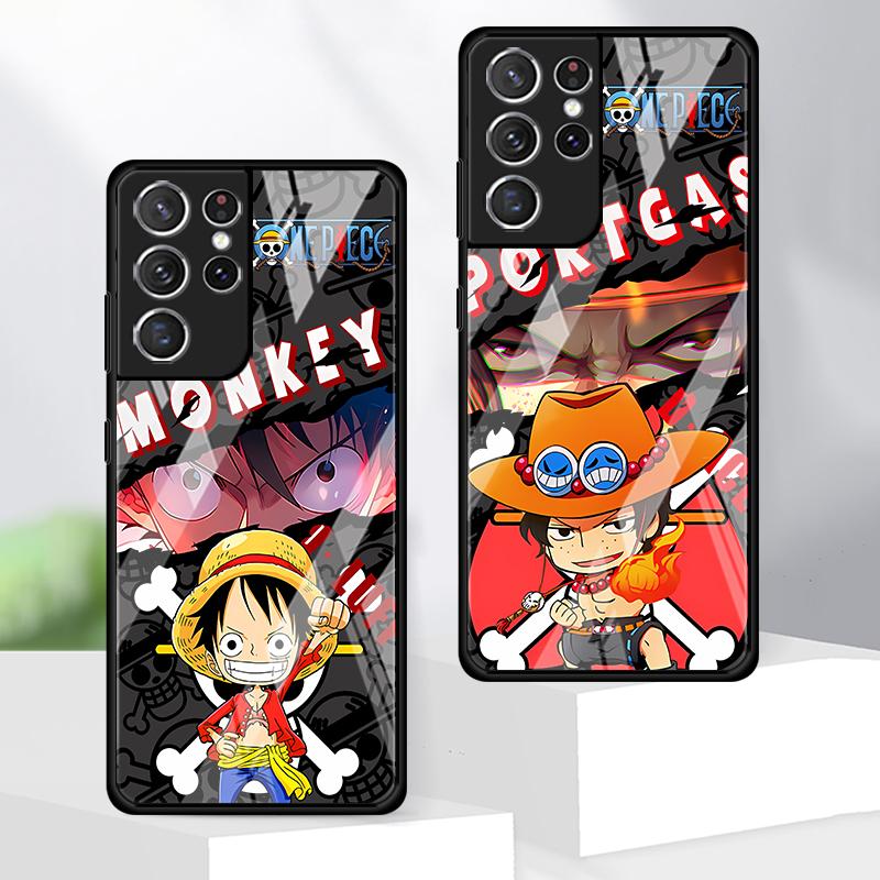 Phone Cover Case for Samsung Galaxy S25 S20 FE S10 S8 S24 Ultra S23 Plus S22 S9 S21 Note 10 20 8 9 OneS P-ieceS Ace LuffyS