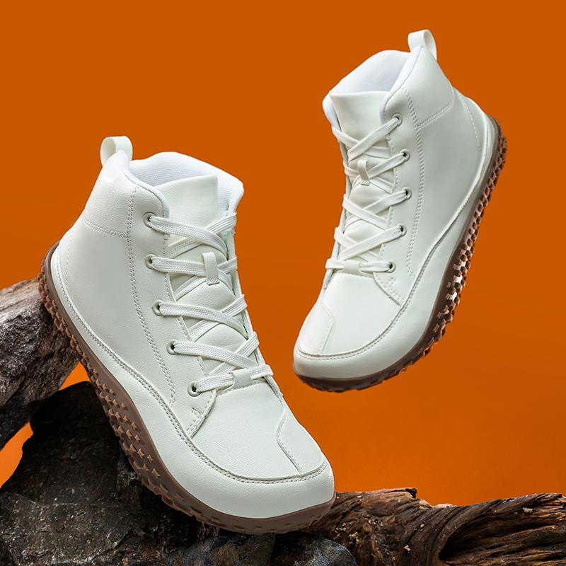 Boots Men Walking Boots Wide-Toe-Box Barefoot Shoes for Men Hiking Boots Men Comfortable Botas Casual Shoes Men Mountain Boots