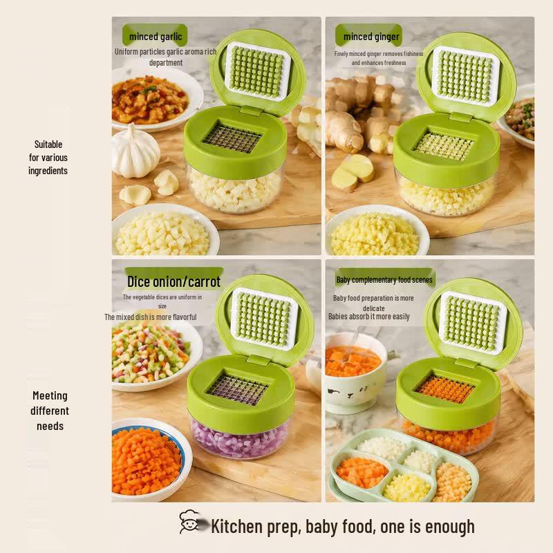 Stainless Steel Manual Garlic Press