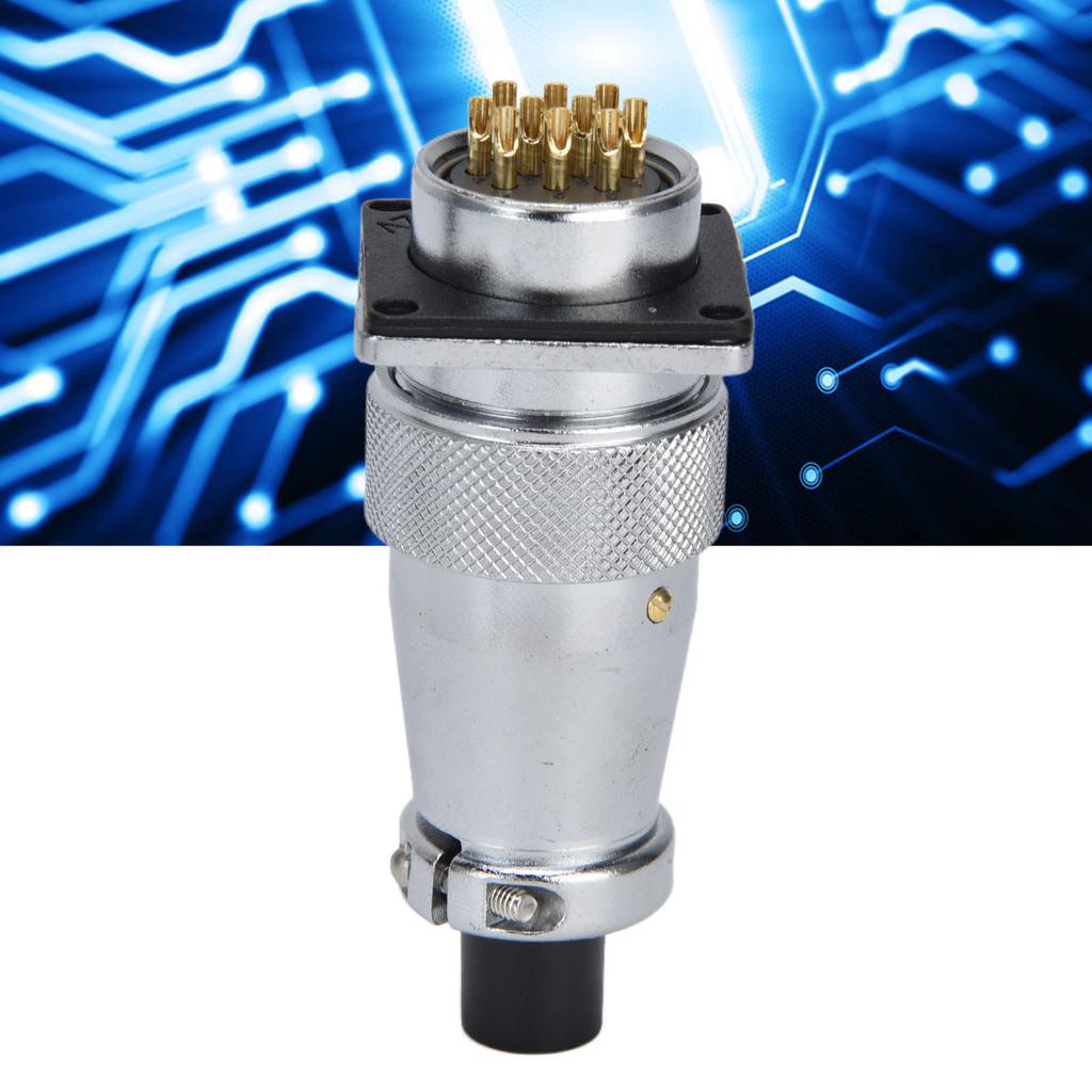 500V WS24 Aviation Plug Socket Connector Waterproof Power Connector for Aviation Plug Socket