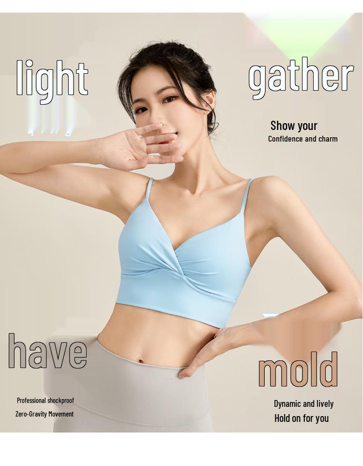 Cross-Border Chest Pad Yoga Camisole: Sexy, Quick-Dry, Shockproof Fitness Vest for Women