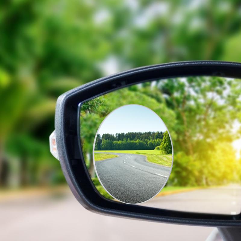 1/2 STÜCK Rückspiegel 360 Grad Verstellbar Auto Toter Winkel Glas Spiegel Seite Weitwinkel Auto Rückspiegel Auto