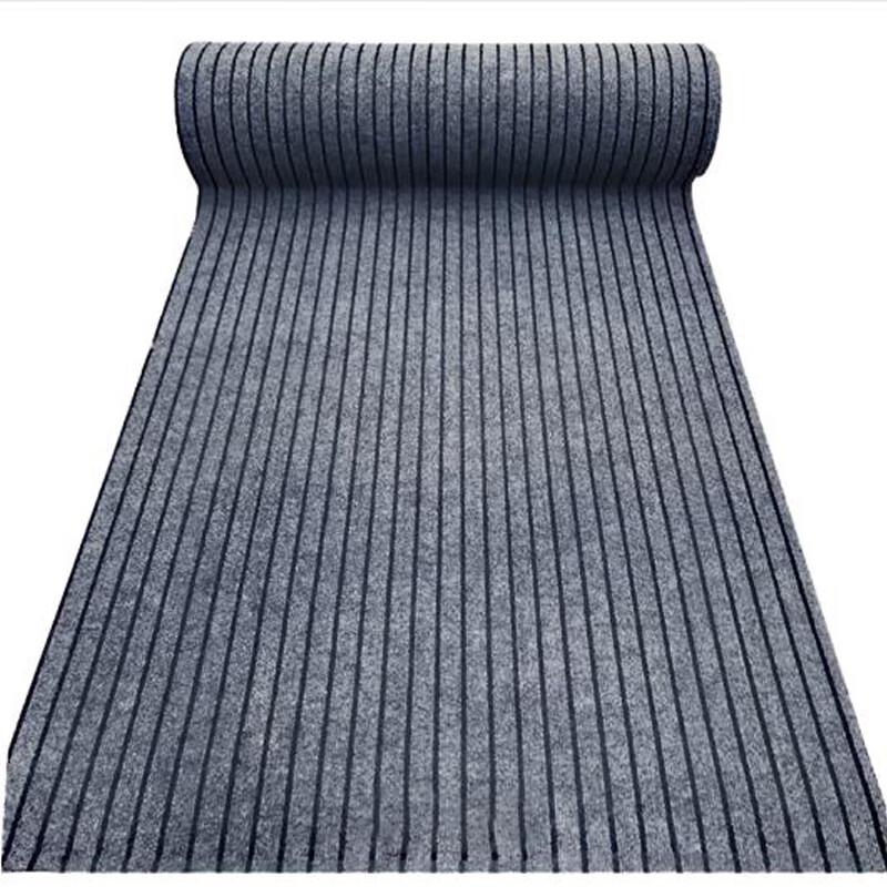 Jingyu tAcplum Striped Customizable Fabric Carpet