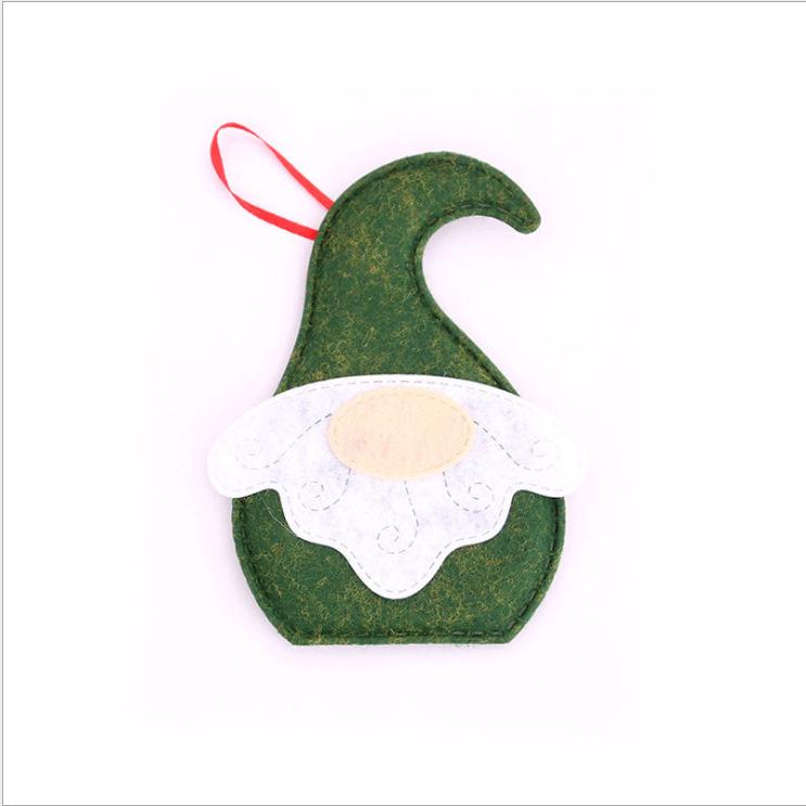 Faceless Santa Claus Christmas Tree Ornament Pendant