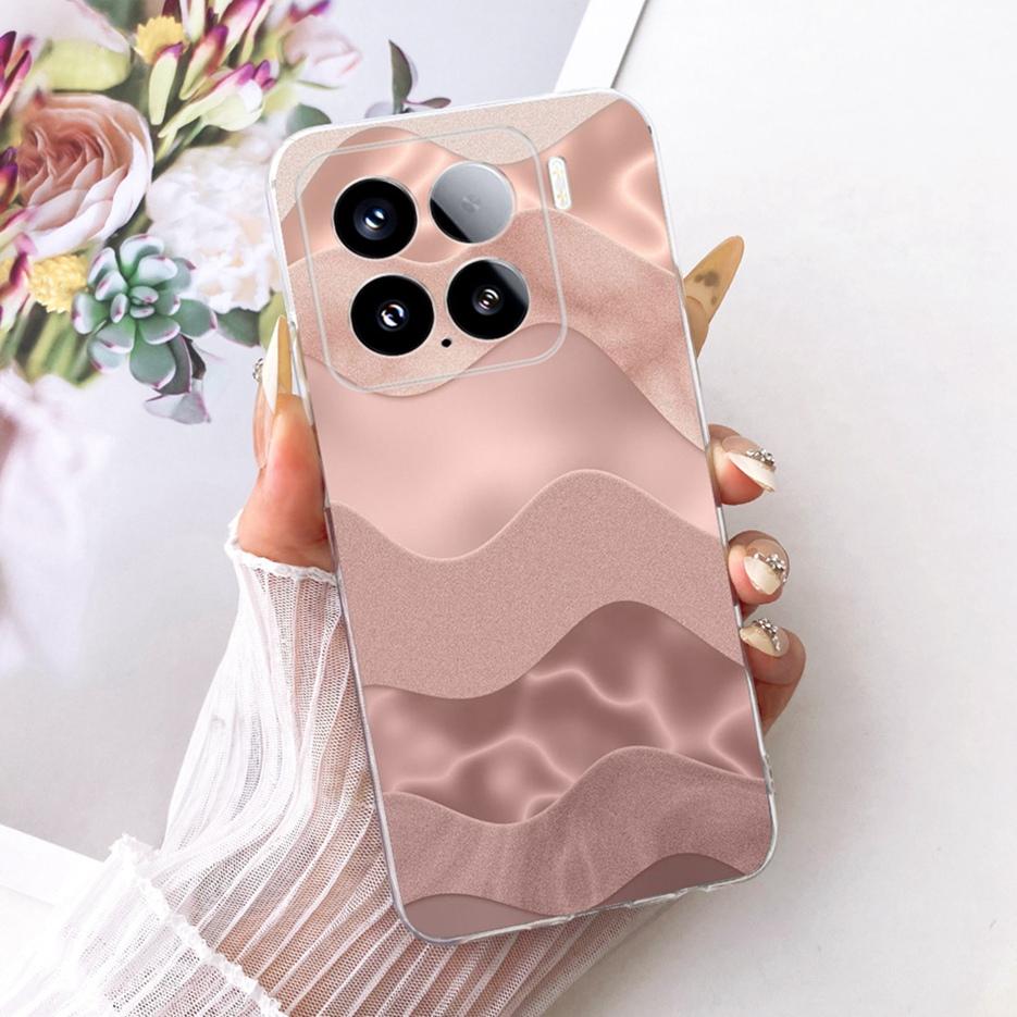For Xiaomi Mi 15 Pro 5G Case Luxury Butterfly Painted Cover Soft Silicone Phone Case For Xiaomi 15 Pro Mi15 Pro 5G Fundas Bumper