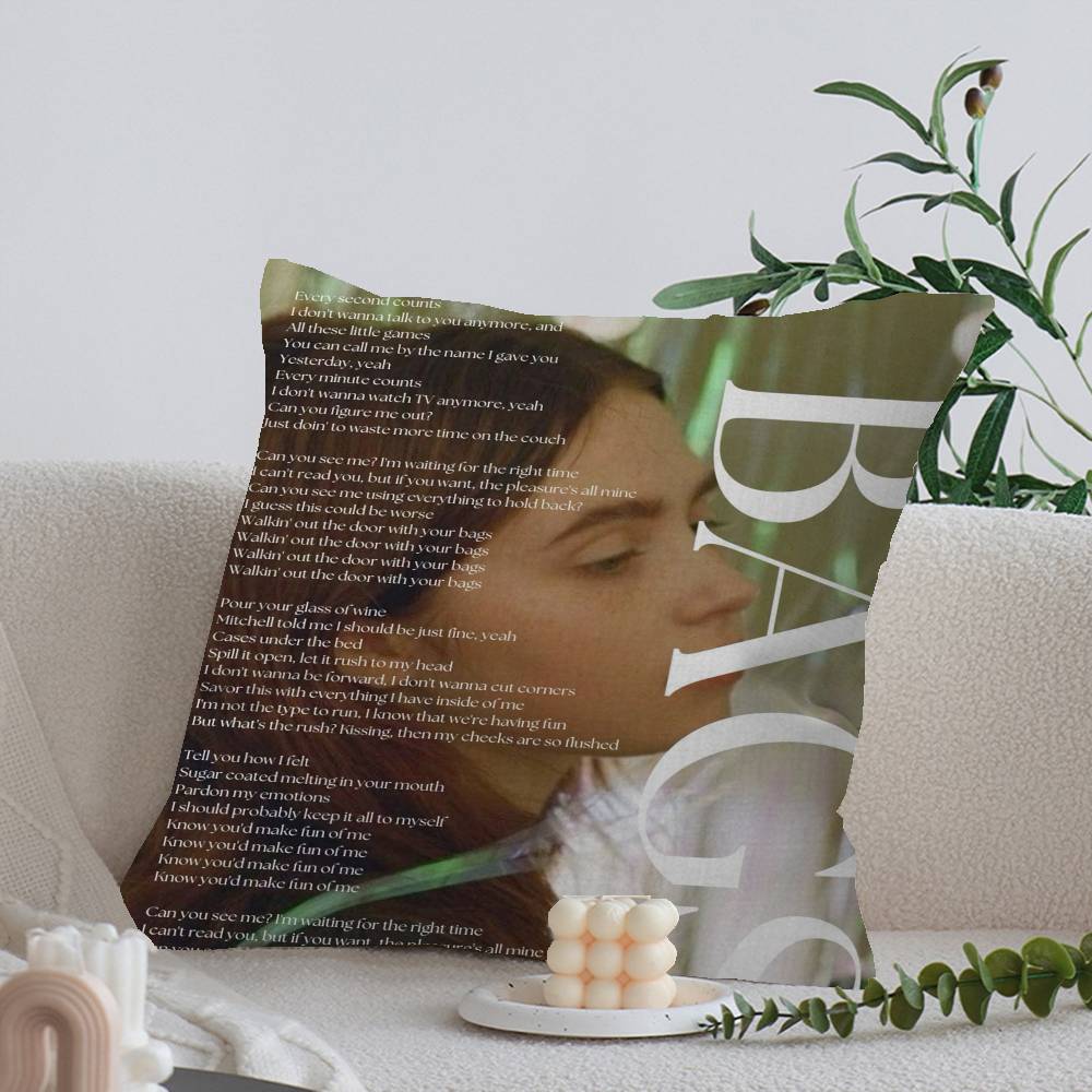 Charm Singer Clairo Pillow Cover For Bedroom Room And Living Room Sofa Decorative Cushion Cover