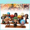 Stunning Pvc Collectible Figurines Set Featuring 10 Iconic Characters Luffy Zoro Sanji Nami
