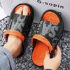 Fashion Summer Men Sandals Thick Soled Outdoor Anti Slip Shoes Soft EVA Dry Wedge Platform Garden Shoes Beach Sandals Home Slippers Men