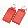 10-50pcs Colorful Plastic Keychain Key Tags Label With Split Ring For Diy Numbered Name Baggage Tag Id Label Name Tags