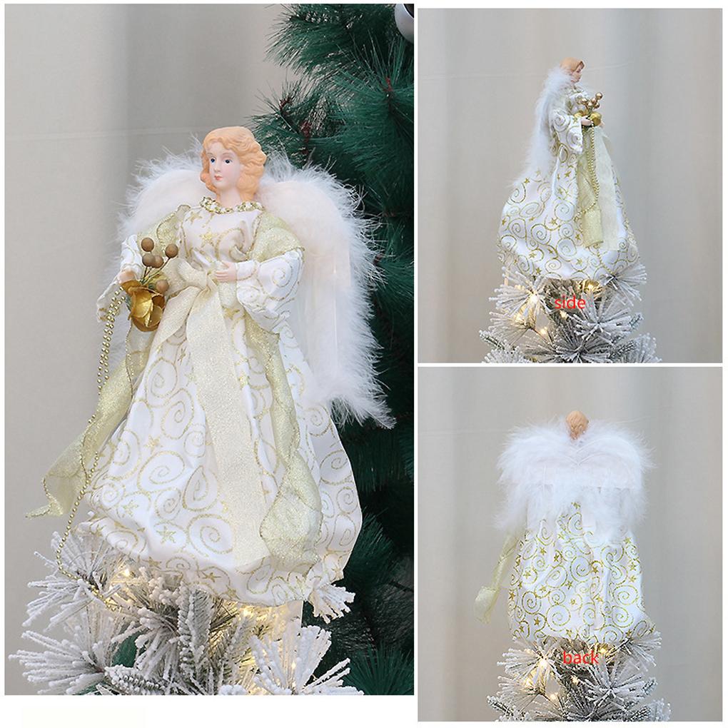 Angel Doll Christmas Top Delicate Tree Decor With Exquisite Handmade Details Christmas Angel Tree Topper