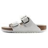 Arizona Big Buckle Versatile Comfortable Breathable Slide Sandals Women Sandals White 1016826