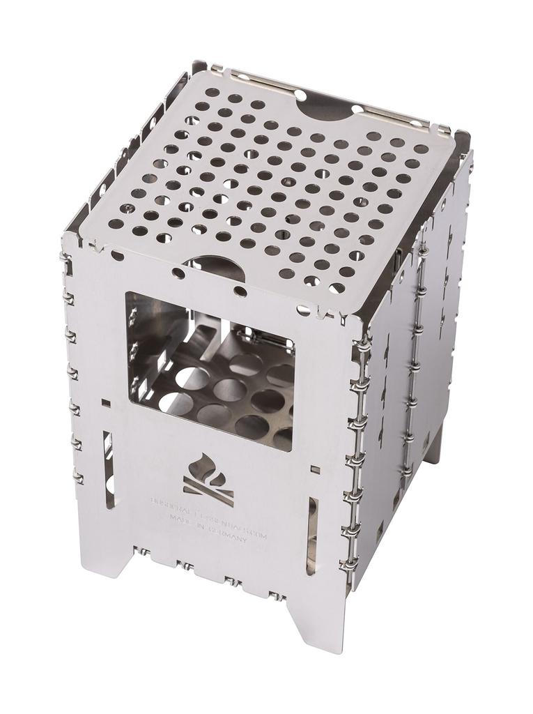 Bushcraft Essentials Outdoor Cooker Bush Box XL Kombinovaná sada z nerezové oceli