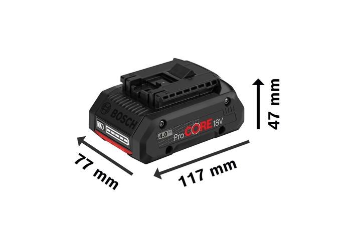 Batterie PROCORE 18V 4.0Ah Professional en boîte carton - BOSCH - 1600A016GB