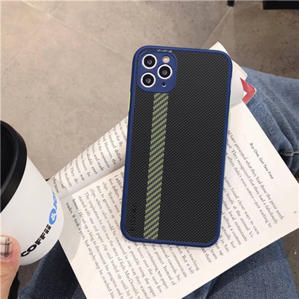

Fiber Texture Phone Case For IPhone 13 12 X XS MAX Pro Max 16 15 11 14 Pro Max Shockproof Matte Cover iphone 13pro max