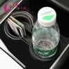 Color My Life Car Water Cup Holder Insert Organizer Ashtray Beverage Bottle Key Card Holder for Tesla Model 3 Model3 2016