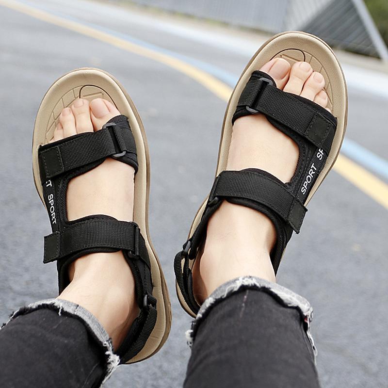 Fashion Men's Sport Sandals Big Size Summer Leisure Beach Holiday Flip Flop Male Outdoor Comfortable Lightweight Arch Support Men Shoes