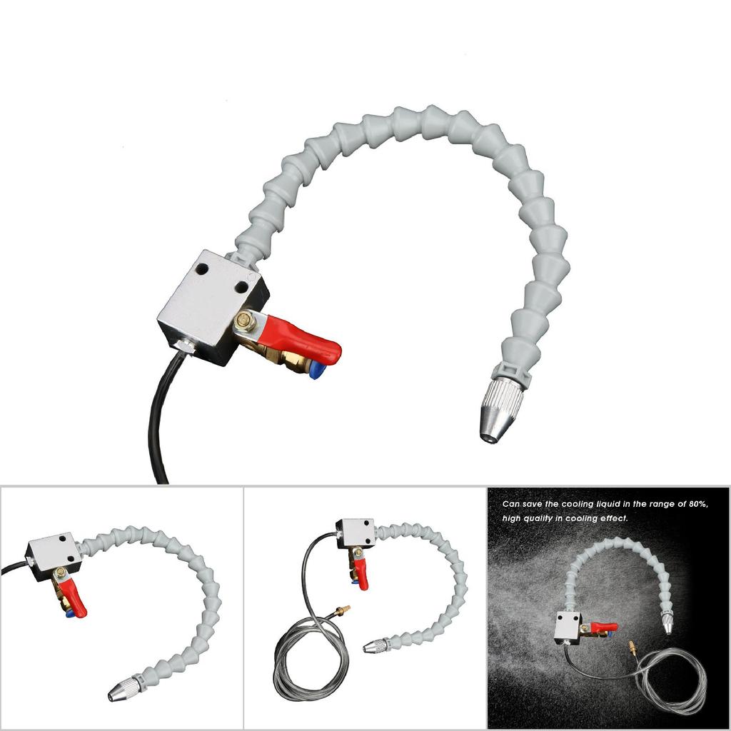 Sprühdüse für Kühlschmierstoff-Sprühnebelkühlung für Graviermaschine Weiß