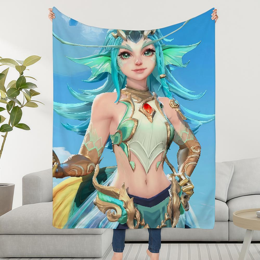 

Blanket Throw Super Cosy Plush Bang Living Bang Room M-Mobile Sofa L-Legends Couch Childish Kalea Birthday Gifts 75cmx90cm