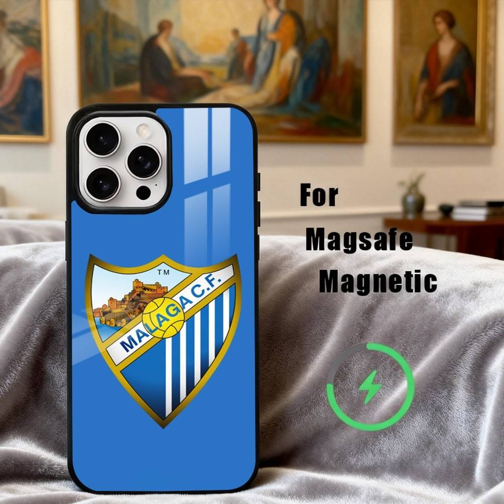 

Крутой чехол для телефона M-Malaga-A C-CF-F для iPhone 17,16,15,14,13,12,Plus,Pro,Max для магнитной беспроводной зарядки Magsafe iphone16e