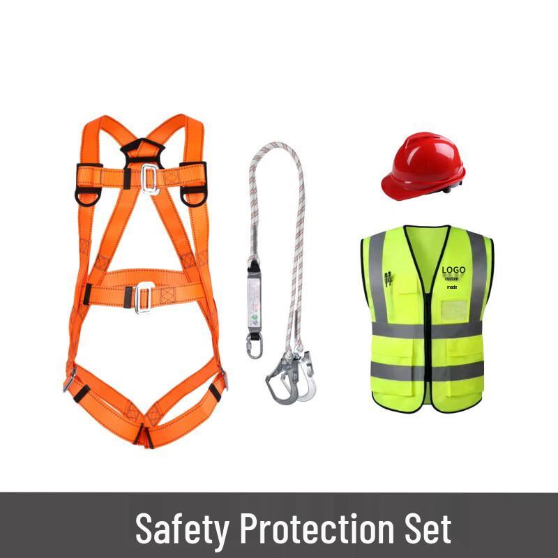 Qianyu Full Body Five-Point Industrial Safety Harness One Size
