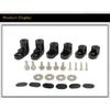 Per Ford Fiesta ST Modelli 2014-Su Spoiler Posteriore Riser Estensione Rialzo Nero