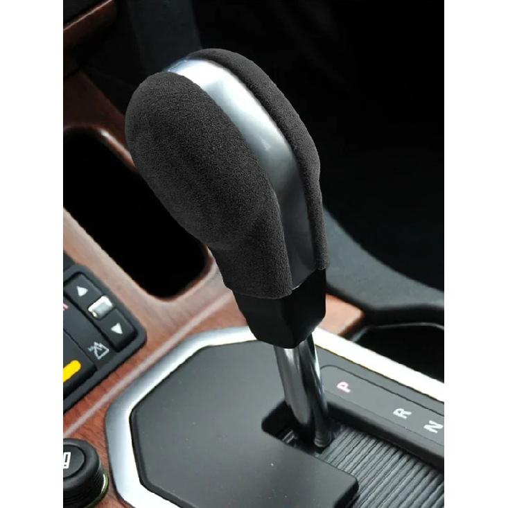 

New Leather Gear Shift Knob Cover For Land Rover Discovery 3 Discovery 4 2004 2005 2006 2007 2008 2009 2010 2011 2012 2013