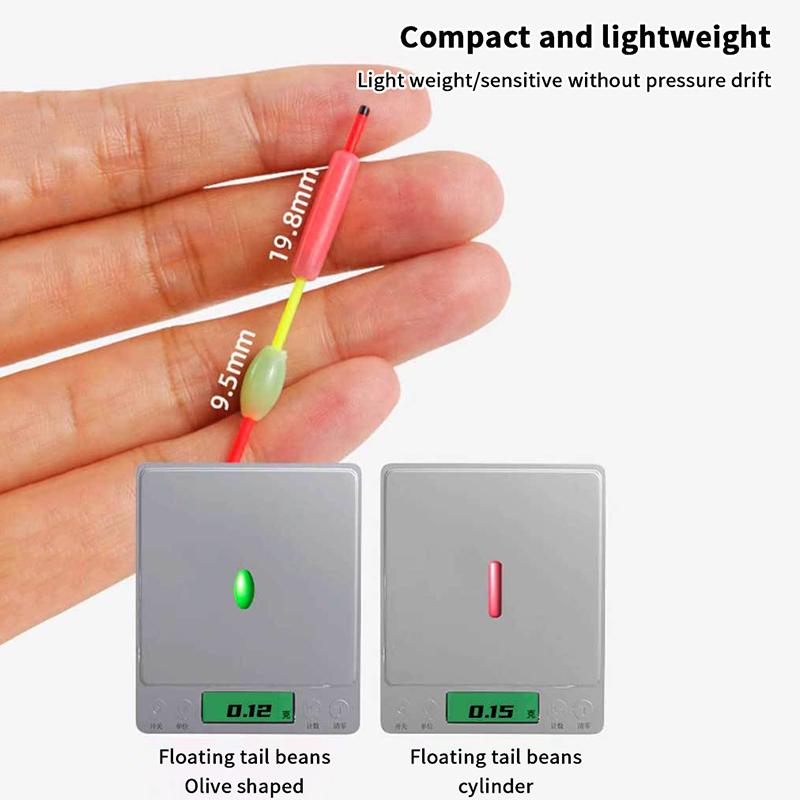 30/50Pcs Fishing Float Bobbers Fluorescent Drift Ball Foam Strike Indicator Fishing Floating Buoyancy Balls Fishing Accessories