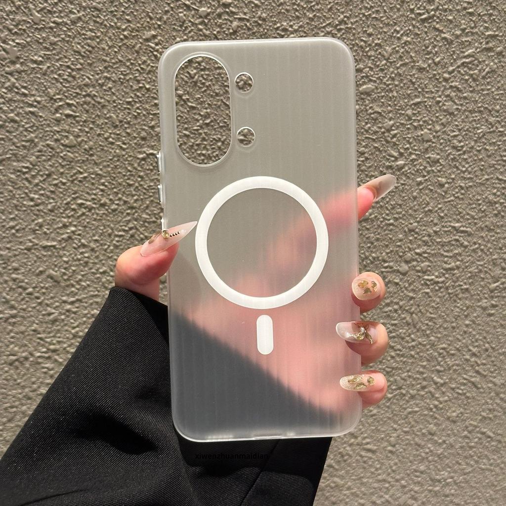 For POCO X8 Pro Max Case Matte Magnetic Corrugated Heat Dissipation Anti Fingerprint Protective Back Cover For POCO X8 Pro Shell