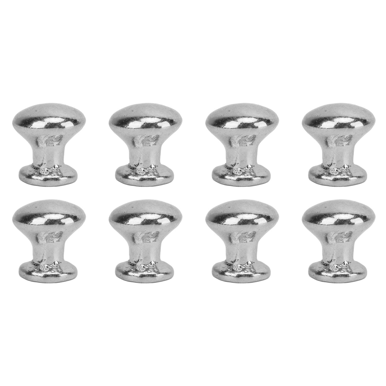 

8 шт. 1:Миниатюрные круглые ручки, Масштаб 1:12, Ручки для дверей кукольного домика, Мини-ручки для ящиков, Аксессуары для кукольного домика (Серебряный)