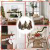 5Pcs Christmas Nativity Scene Figurine Set Decoration Handmade Holiday Season Decor Birth of Jesus Ornament Xmas Sculpture