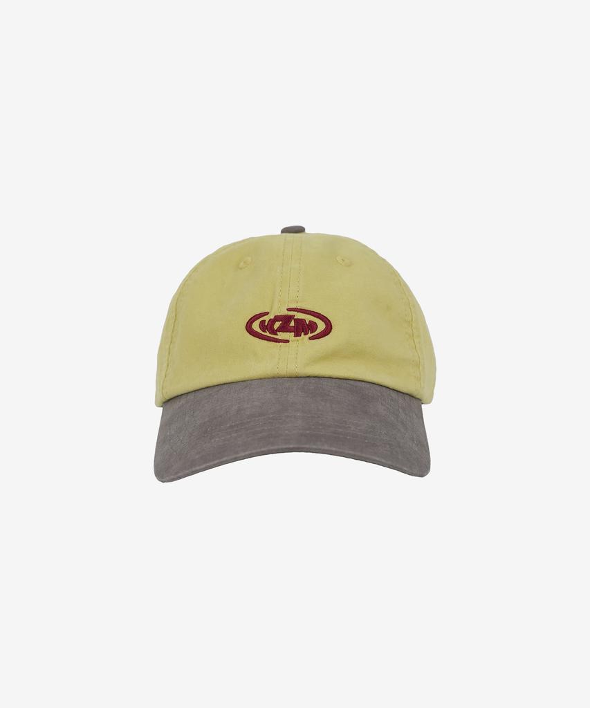 Keijiem Round Two-Tone Ball Cap Yellow