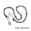 Chic and Quirky Spoon Pendant Necklace Delicate Spoon Pendant Necklace Elegant Braided Strings Neckchain Adornments